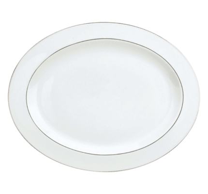 christofle oval platter albi  porcelain 1