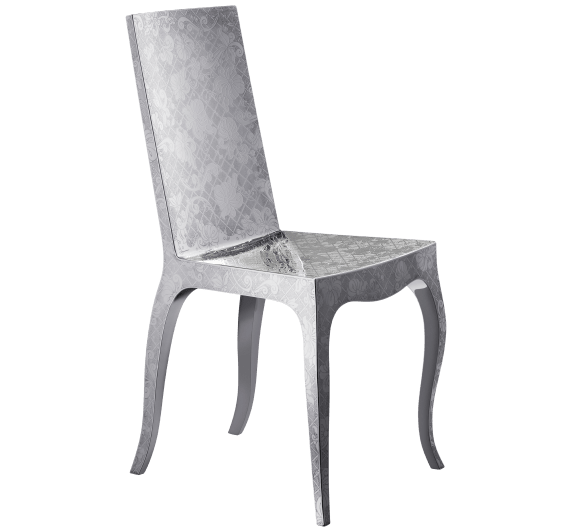 christofle stainless steel chair 1