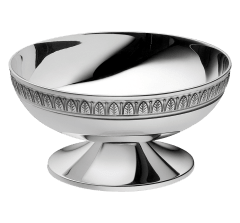 christofle silver-plated pedestal bowl 2