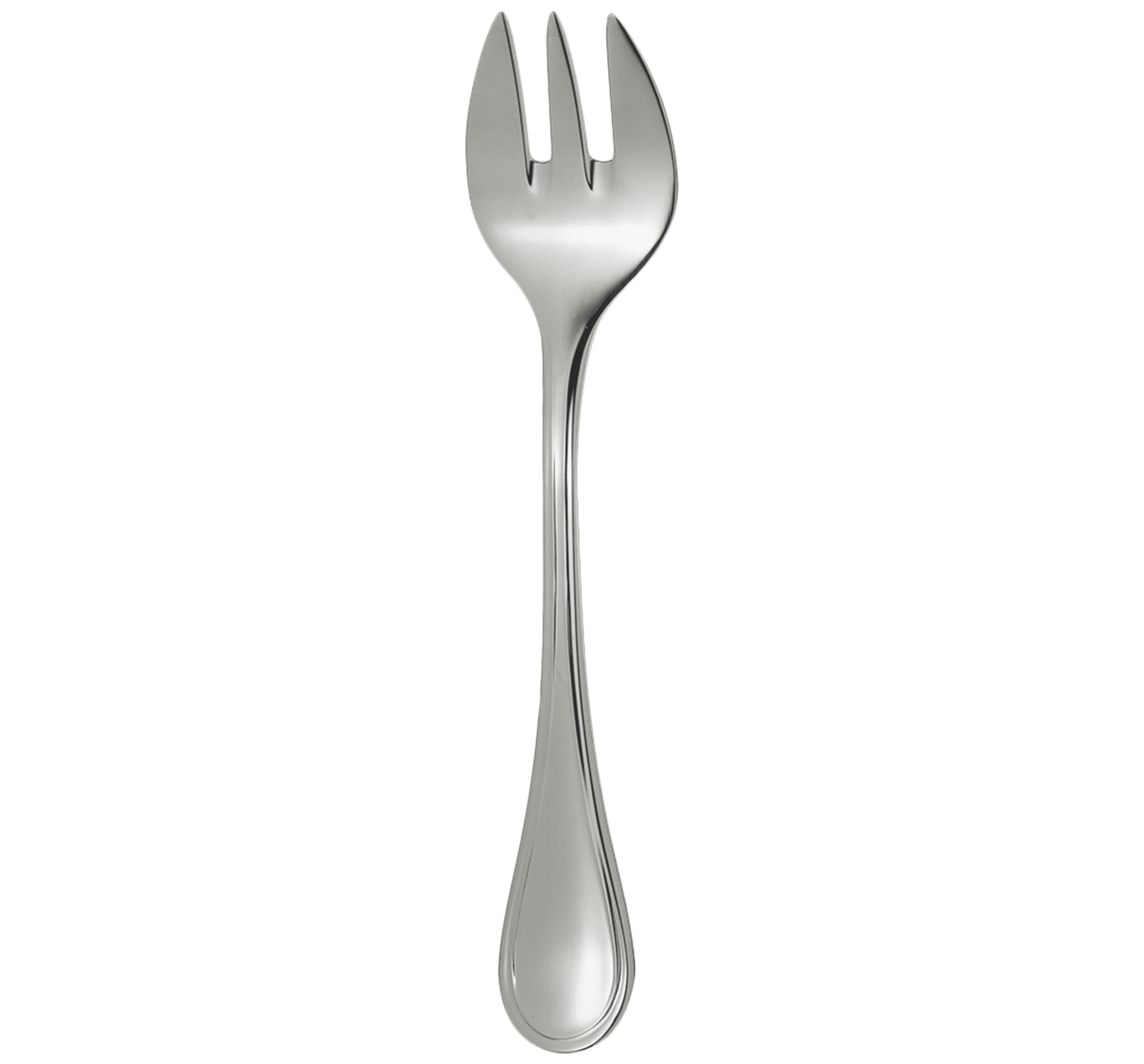 christofle stainless steel oyster fork  2