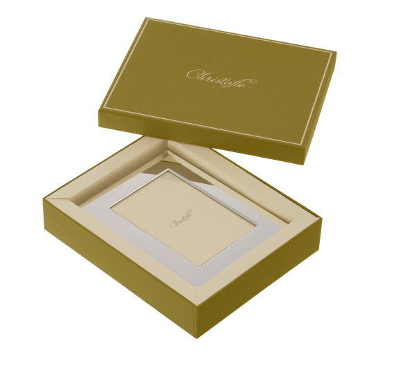christofle silver plated picture frame - for 10 x 15 cm photos 1