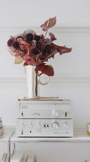 2-Tier Silver-Plated Dessert Stand 