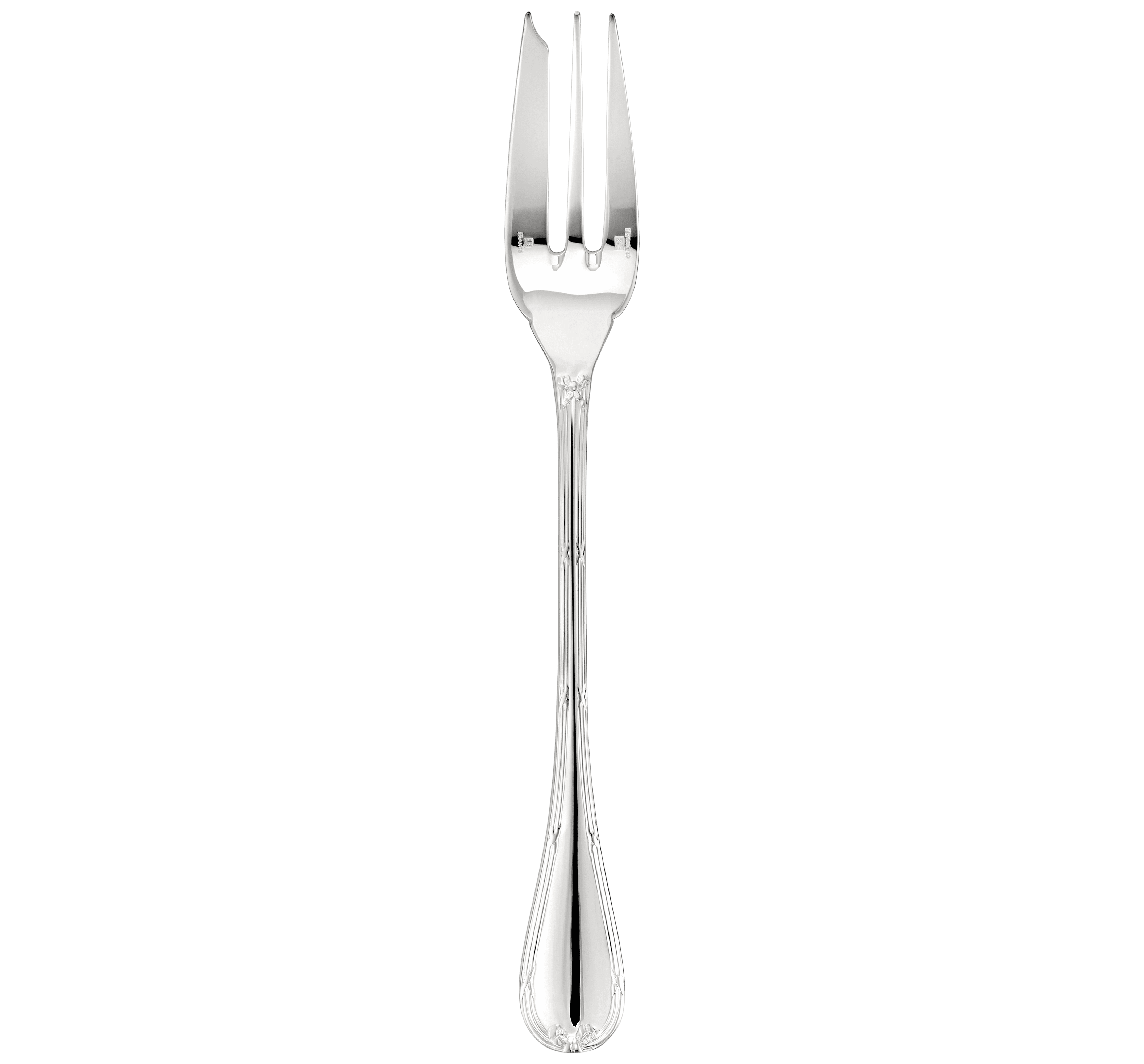 christofle fourchette à servir en métal argenté 1