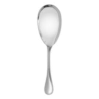 Rice and potato spoon Perles  Silver plated