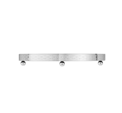 christofle silver-plated half circle tray surtout 1