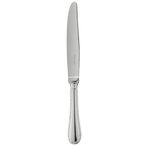 christofle Standard dinner knife Rubans  Silver plated