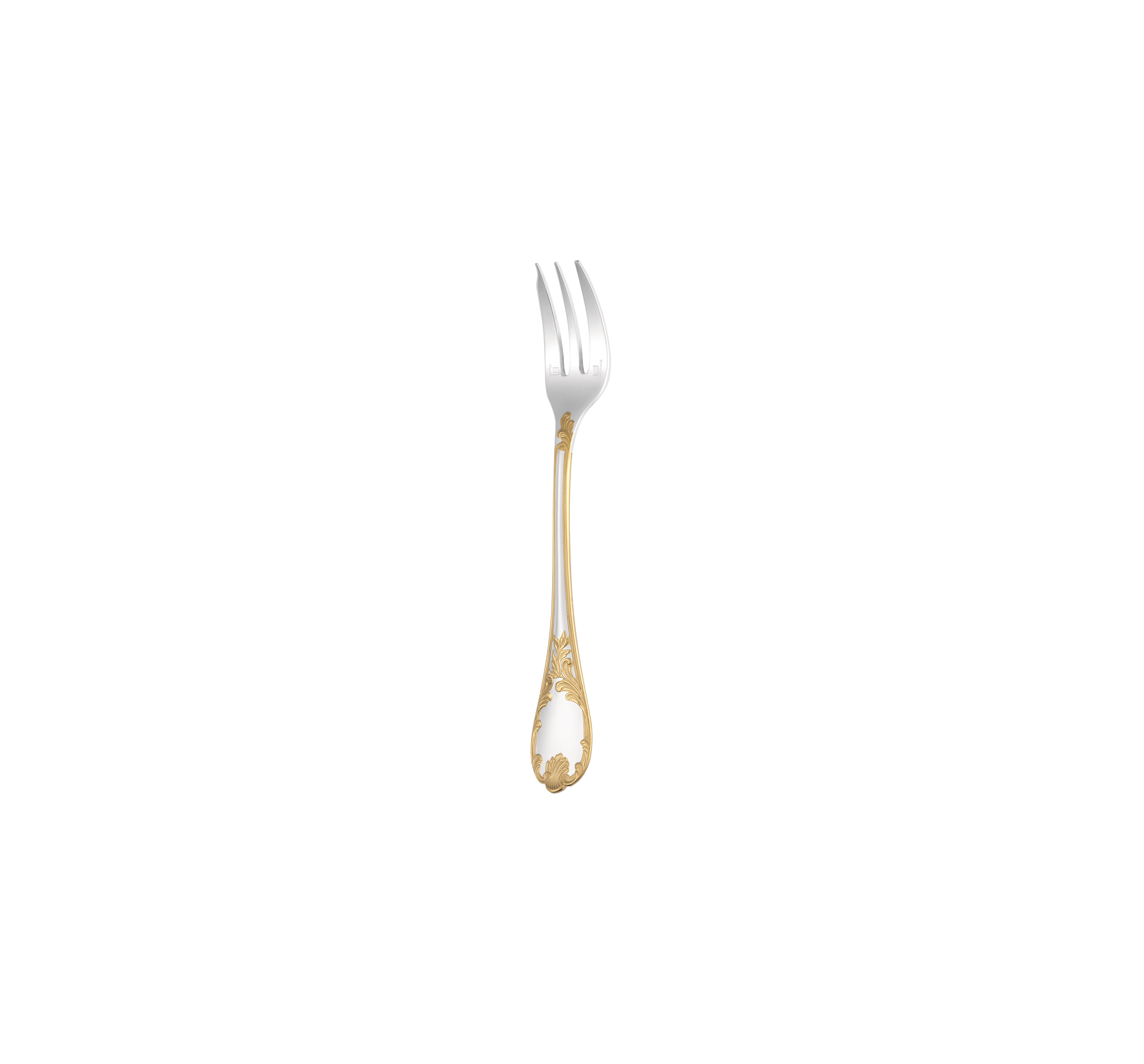 christofle silver-plated cake fork 2