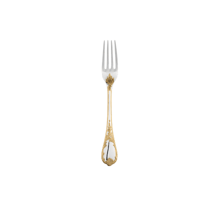 christofle dinner fork marly silver plated 1