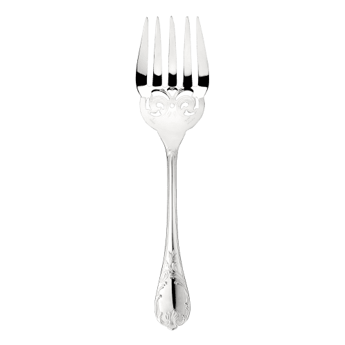 Christofle - Silver-plated Fish Serving Fork - Marly