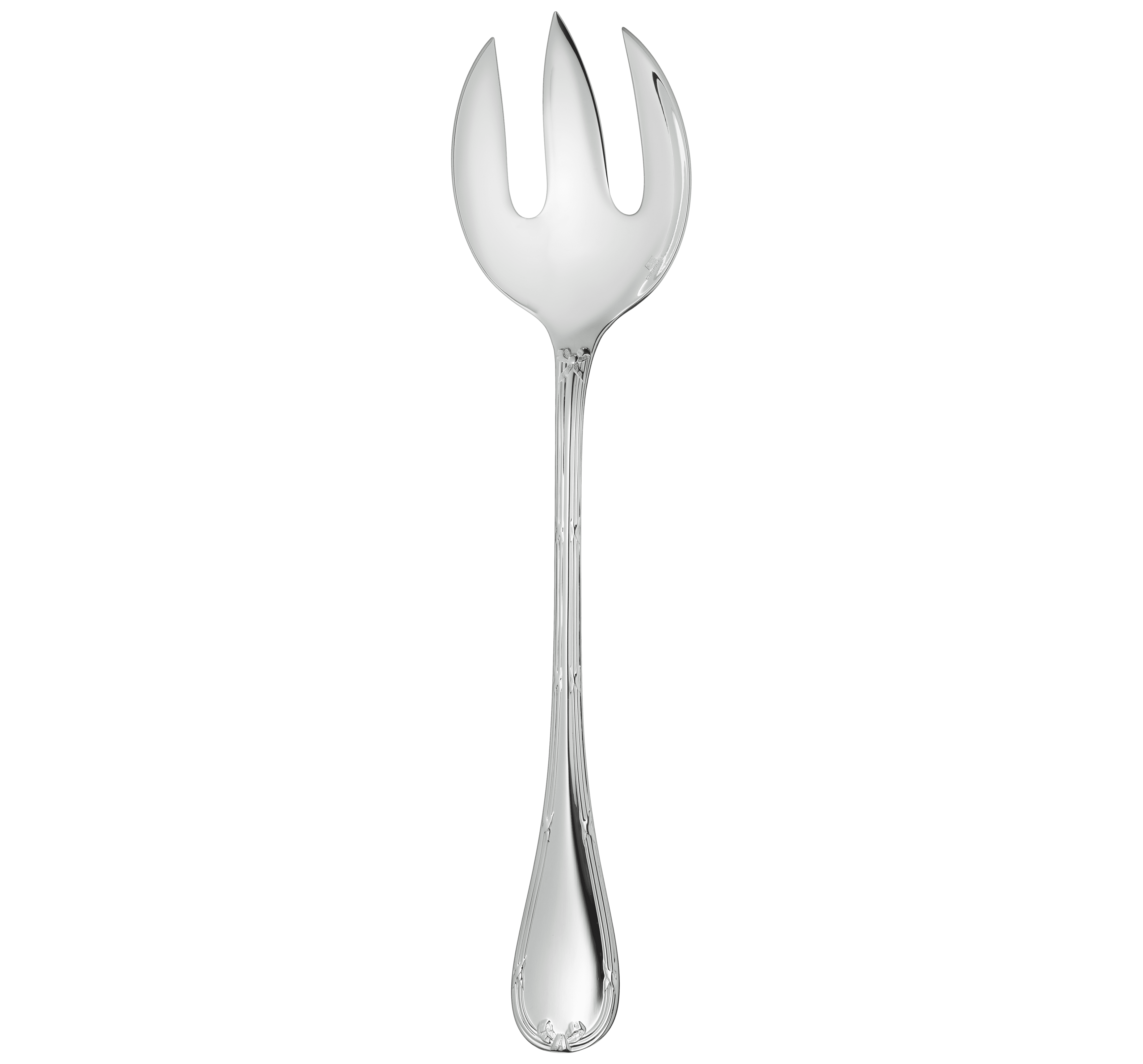 christofle cuillère à servir la salade en métal argenté 1