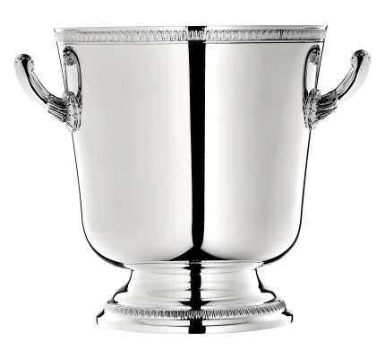 christofle ice bucket malmaison silver plated b04240432 1