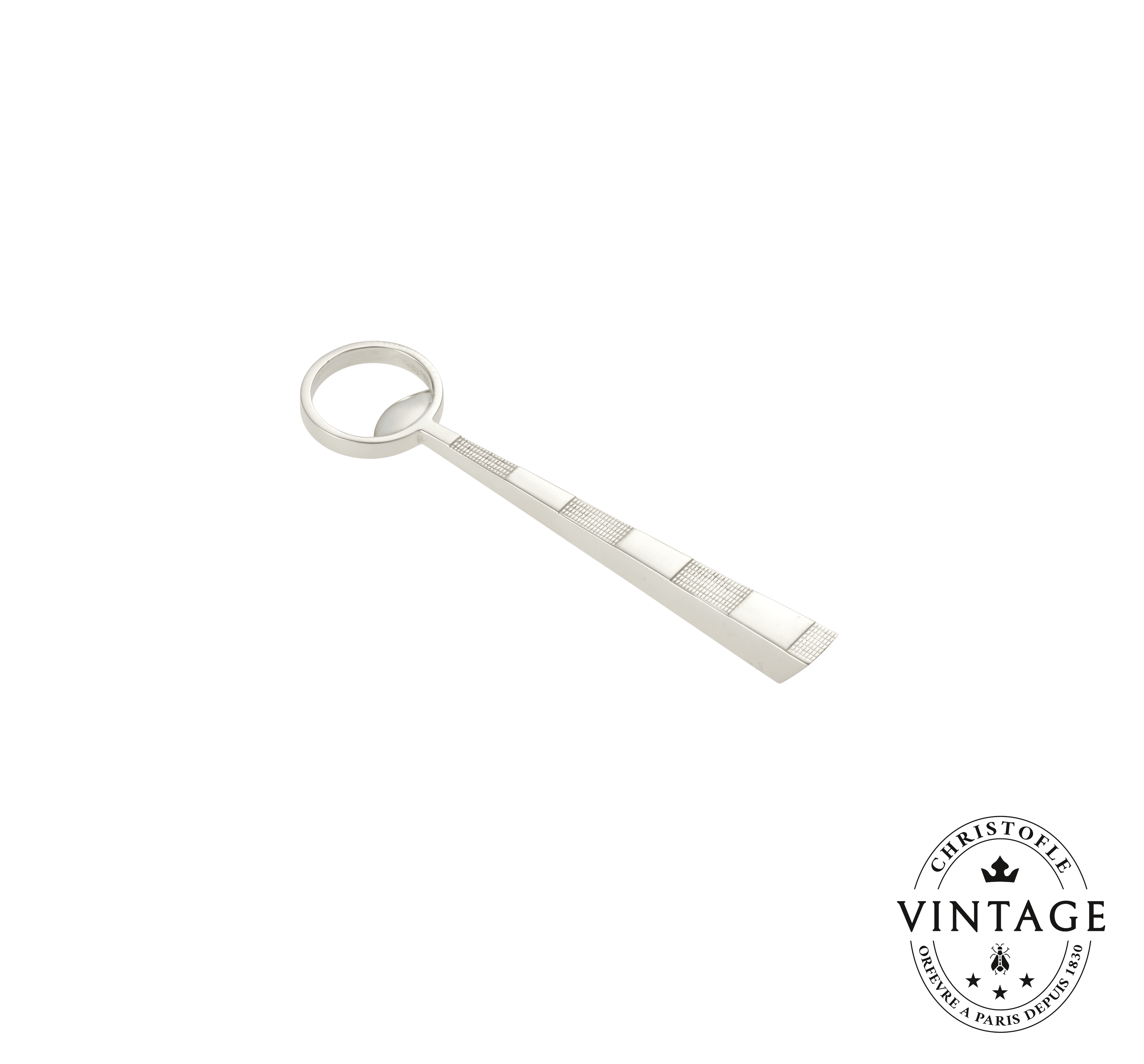 christofle vintage silvered bottle opener 1