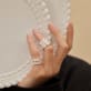 christofle sterling silver thin bangle ring 5