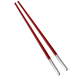 christofle pair of chinese chopsticks uni silver plated and resin 1