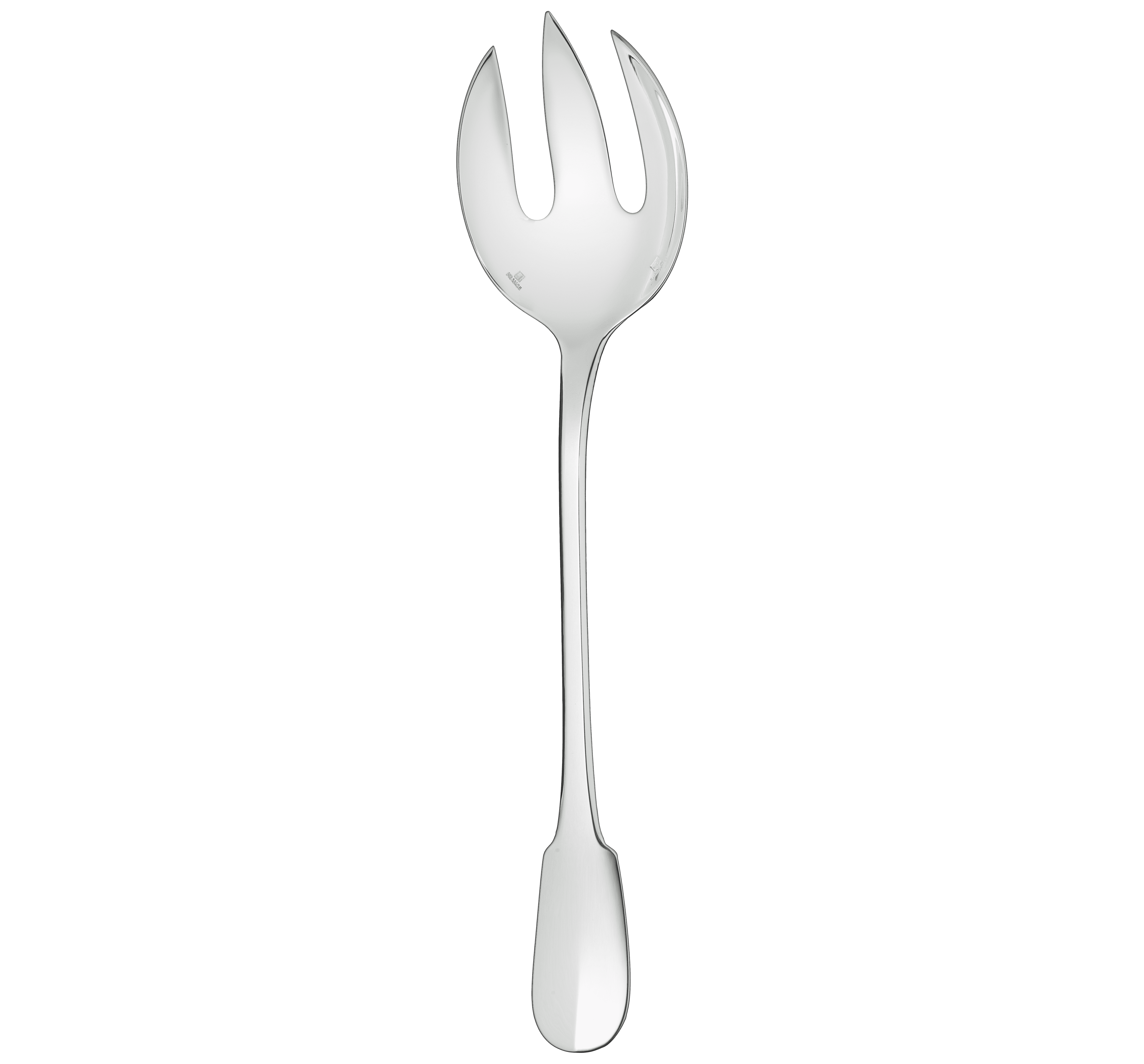 christofle cuillère à servir la salade en métal argenté 1