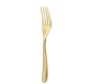 christofle stainless steel table fork - gold colour 3