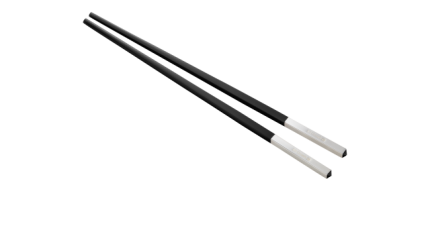 christofle black chinese chopsticks and vertigo chopsticks rest 3