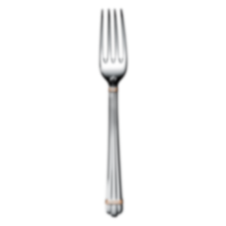 Silver plated standard dinner fork Aria