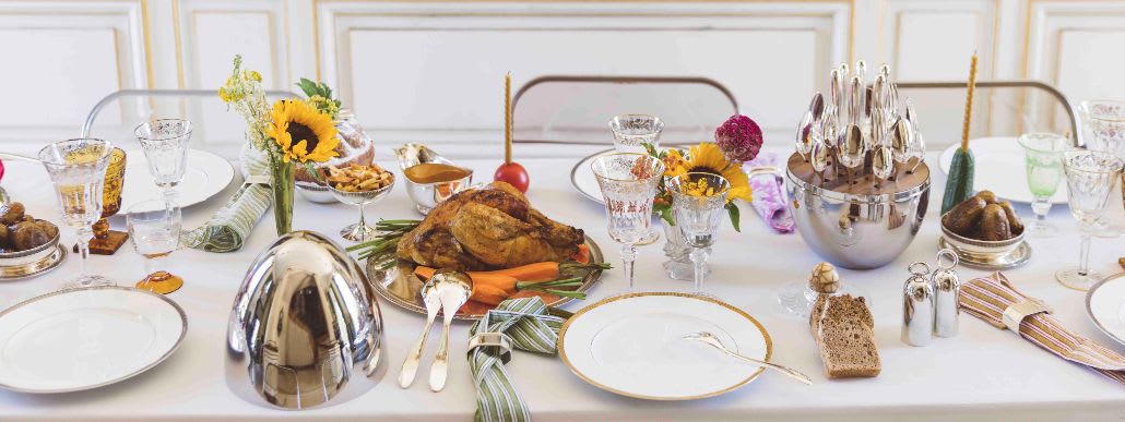 Tablecloth by Sarah Espeute - Infini Christofle Tablecloth by Sarah Espeute - Infini Christofle