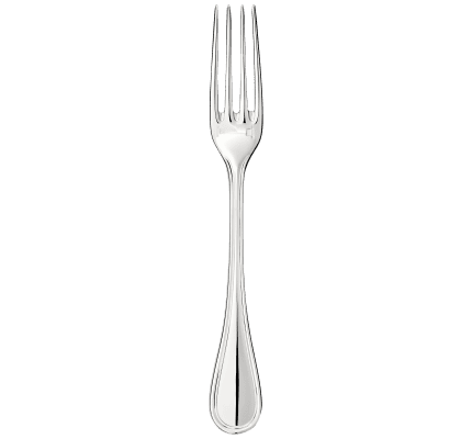 christofle standard dinner fork albi  silver plated 1