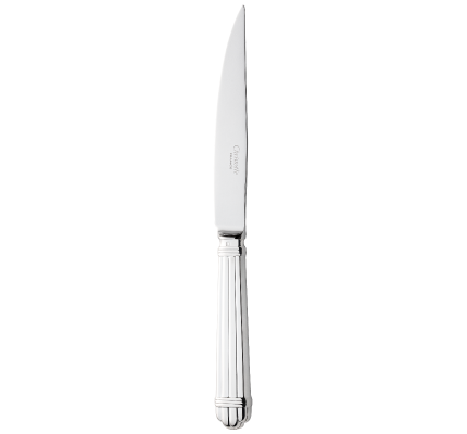 christofle steak knife aria  silver plated 2