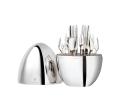 christofle mood party - set of aperitif flatware for 6 persons (24 pieces)  2