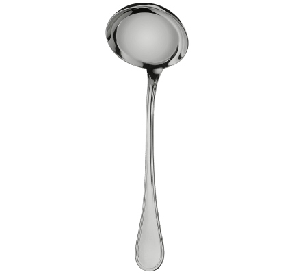 christofle albi 2 stainless steel soup ladle  1