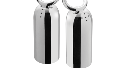 christofle silver plated salt and pepper shakers 0