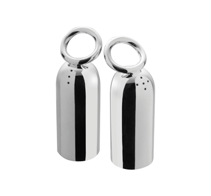 Silver Plated Salt and Pepper Shakers