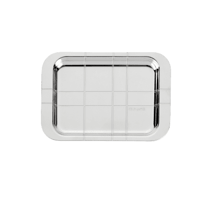 christofle Silver-plated Rectangular Tray - 10 x 15 cm