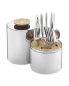 christofle エッセンシャル 6人用カトラリーセット（24 pcs）  ステンレス