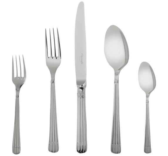 christofle flatware set for 6 people (36 pieces) osiris stainless steel 1