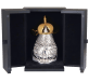 christofle hawk's head silver plated with hood - haute orfèvrerie 1