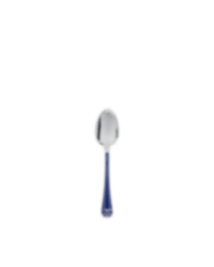 christofle Silver-Plated After dinner teaspoon - Marbled Blue