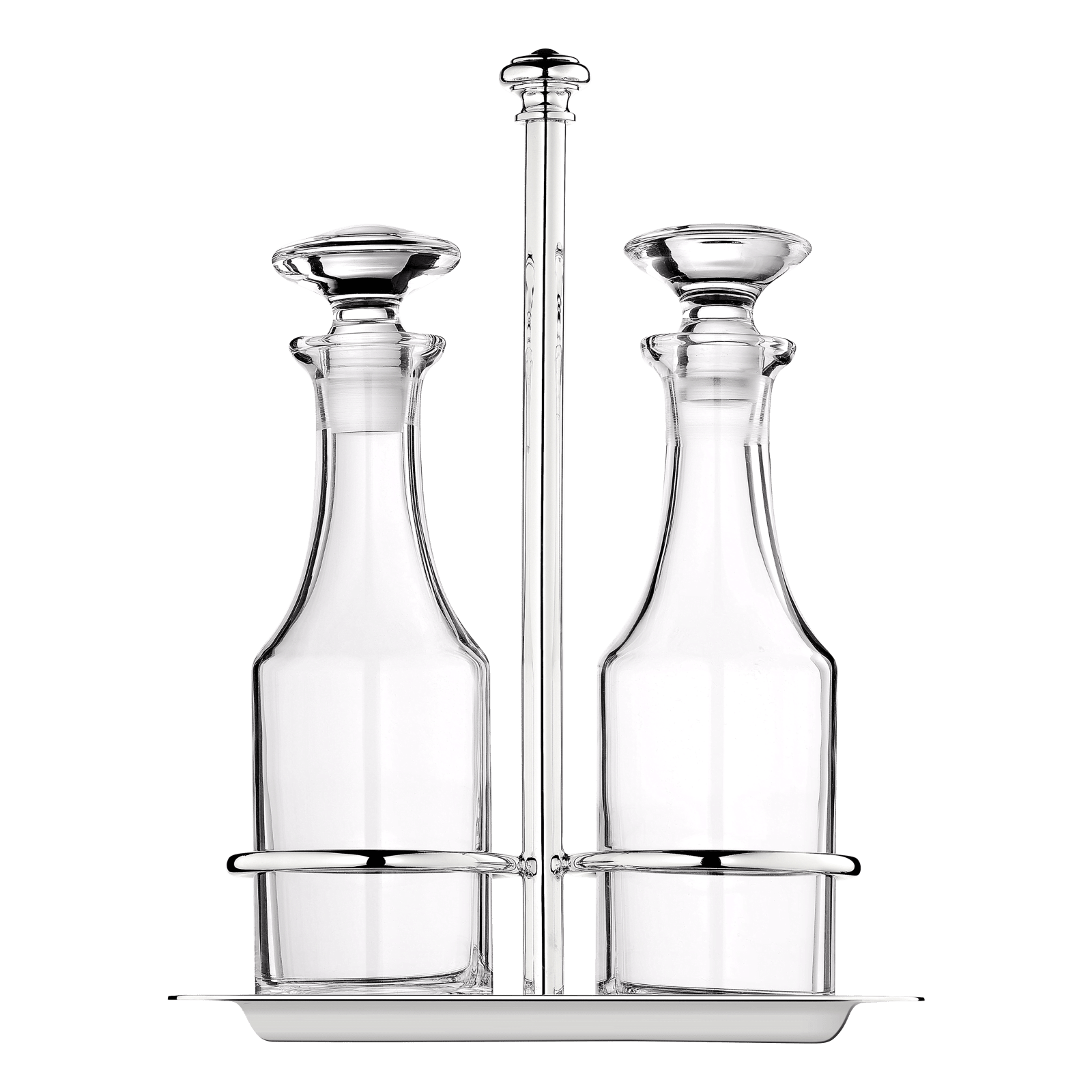 SilverPlated Oil and Vinegar Cruet Set Albi Christofle