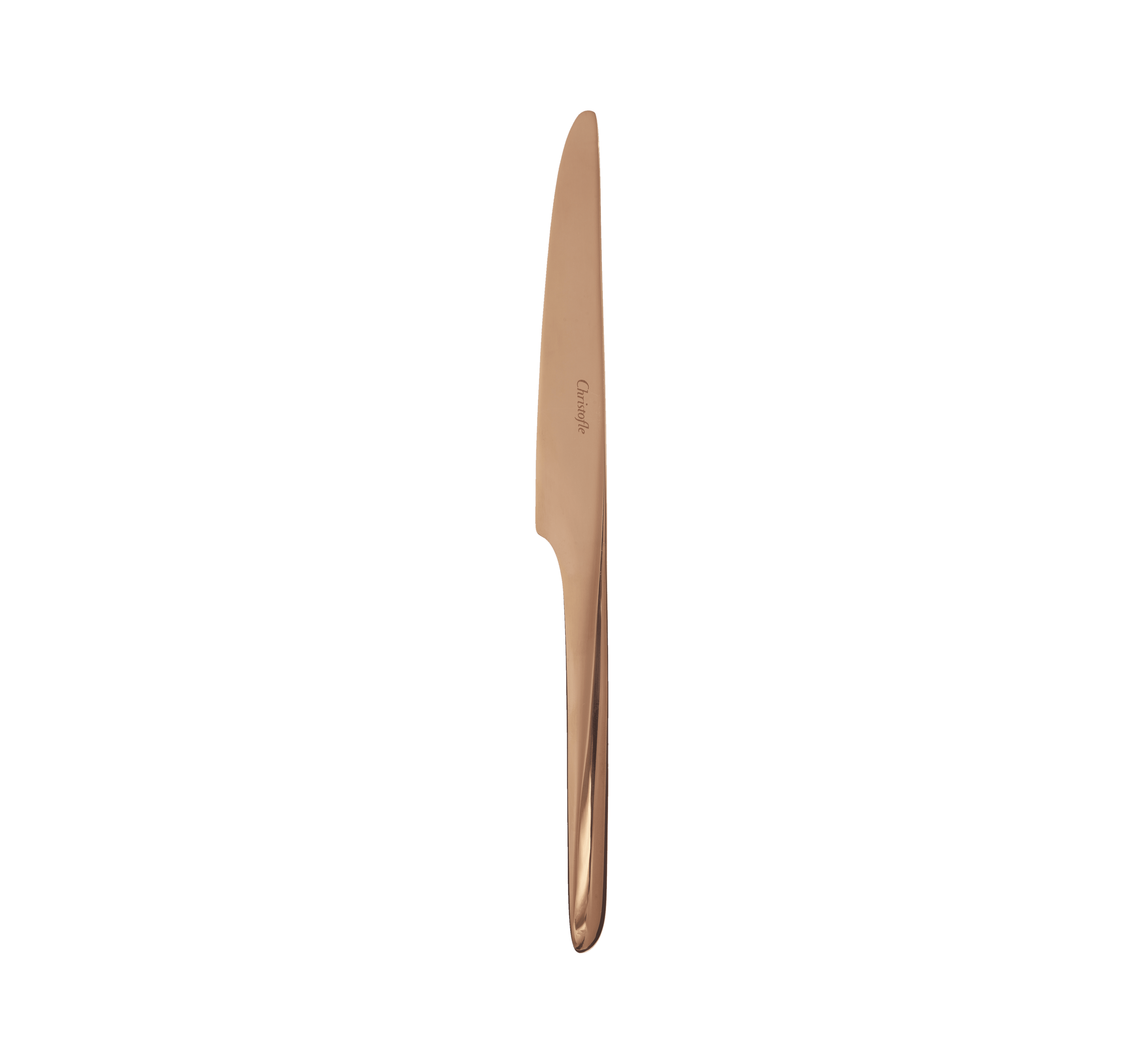 christofle copper stainless steel dessert knife  3