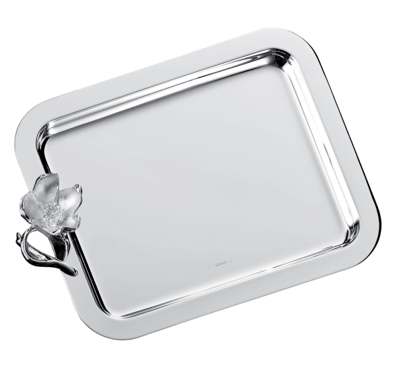 christofle small silver-plated tray 8 x 6 in 5