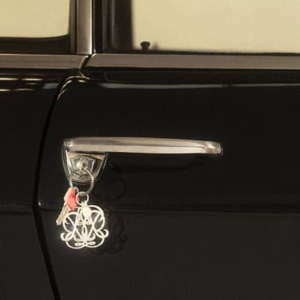christofle sterling silver key chain bb - madame de païva 1