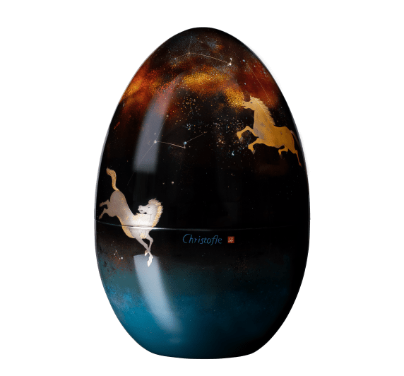 christofle flying pegasus in space × junichi hakose 3
