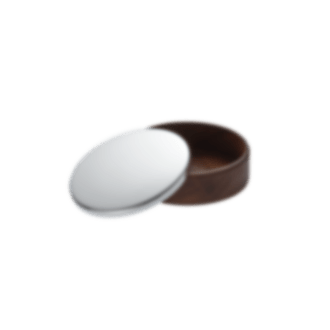 christofle Wood and Silver-Plated Box, Large