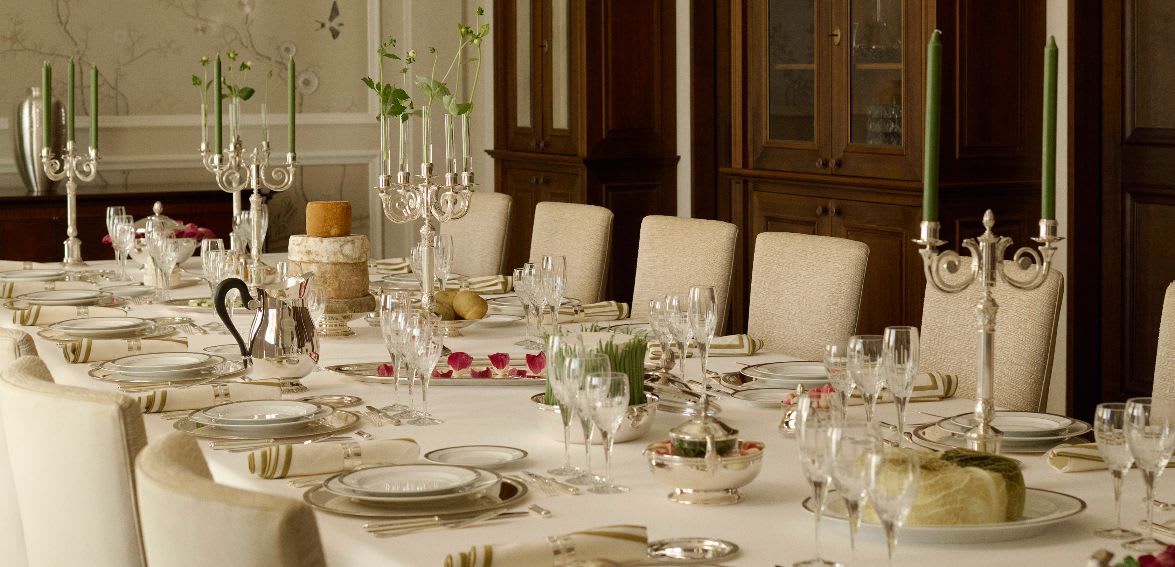 Set your table with Malmaison Impériale 