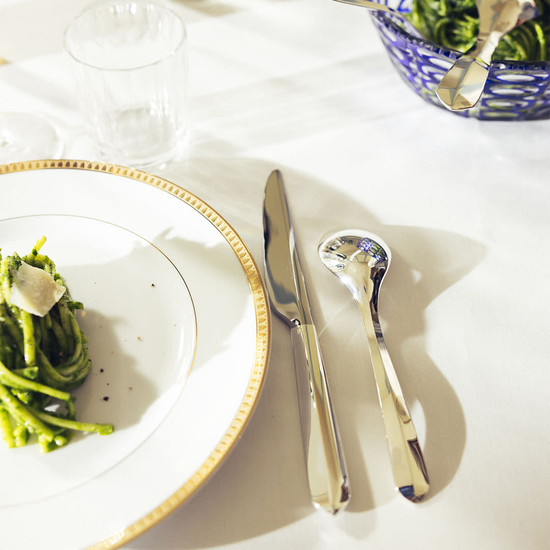 christofle silver-plated serrated dinner knife 4
