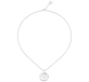 christofle small pendant with double ring idole de christofle  sterling 1