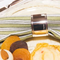 christofle napkin ring cluny  silver plated 2