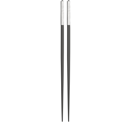 christofle pair of japanese chopsticks jardin d'eden  silver plated 3