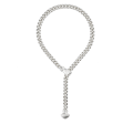 christofle sterling-silver necklace rhodium-plated 1