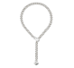 christofle sterling-silver necklace rhodium-plated 1