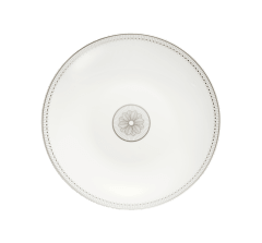 christofle porcelain open vegetable dish platinum finish 0