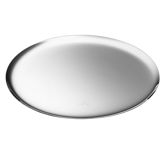 christofle ラウンド プレート シルバー タイム  シルバーコーティング  1