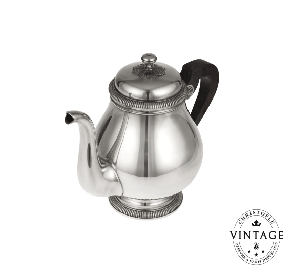 Vintage Silvered Teapot Lauzun - Side